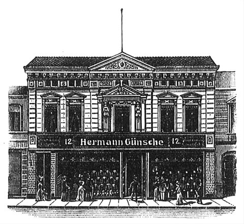 Das erste Haus von Hermann Günsche in Stendal (1898)