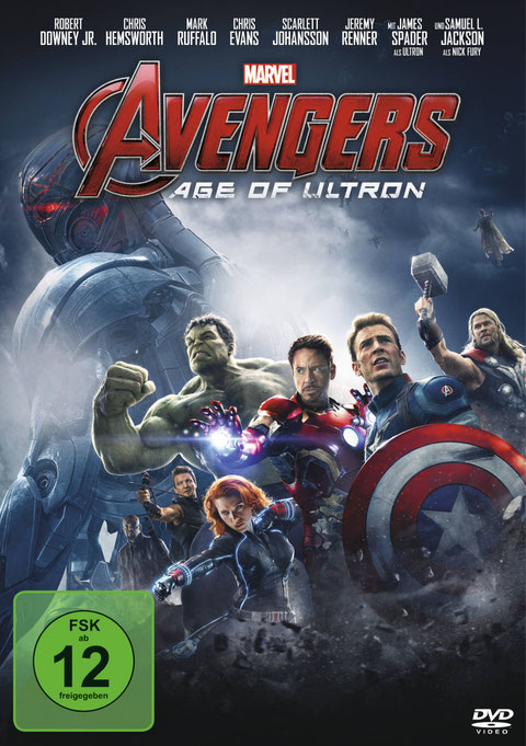 Avengers Age Of Ultron Blu-ray DVD - Marvel - kulturmaterial