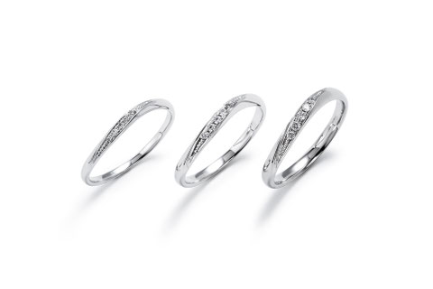 幅比較画像 S幅  スタンダード幅   L幅 