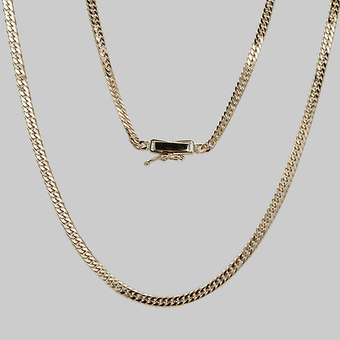 K18 W6面喜平チェーン