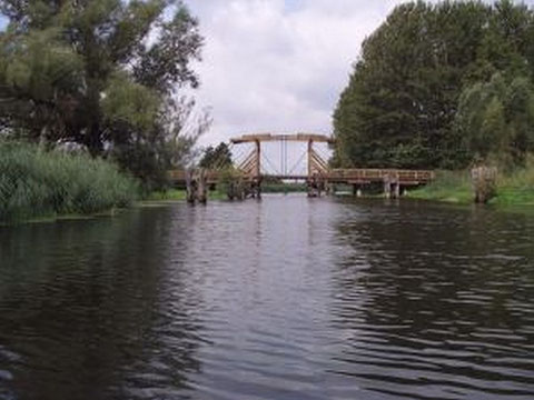 Historische Holzbrücke bei Nehringen