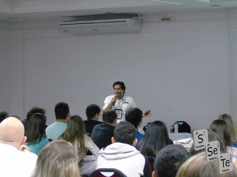 Oral Presentation of Jamal at ESeTe VI - Bento Gonçalves (Rio Grande do Sul) - Brazil