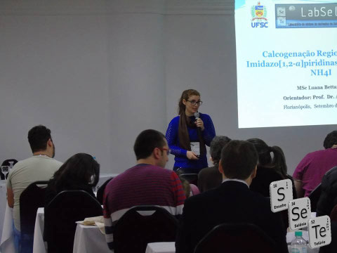 Oral Presentation of Luana at ESeTe VI - Bento Gonçalves (Rio Grande do Sul) - Brazil