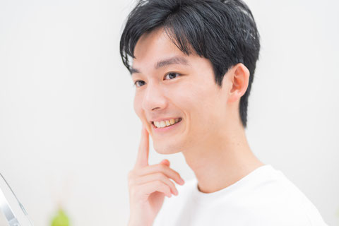 ホワイティデンタルクリニックは男性にもご来院いただいている