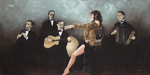 Musette Quintette and Dancer