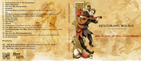 des Zeitreisenden Liederbuch (CD): 12,-- Euro