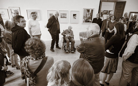 Fotos von der Vernissage - Klick aufs Bild