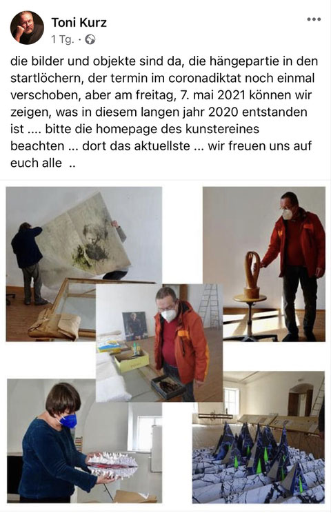 Einstweilen ... eine Vorschau, was Sie in der Ausstellung erwarten wird :)