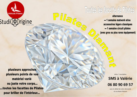 pilates diamant studio origine valérie sire lefeuvre manosque volx sainte tulle cours pierrevert valensol vinon sur verdon atelilers circuits tapis accessoire ballons swiss ball reformer chair équipemetn machines
