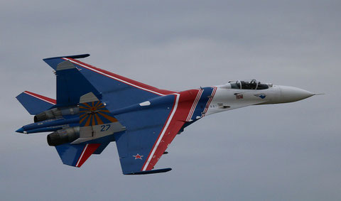 SU 27P  " 27 "  Russian Knights / Russian Air Force -1