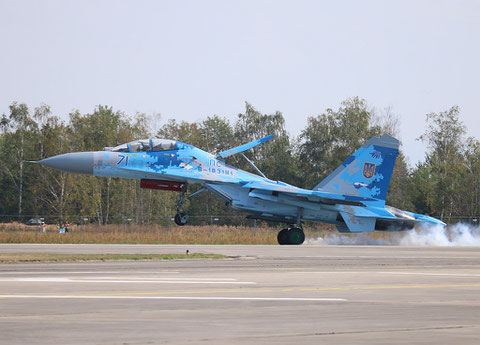 SU 27UB " 71 " Ukrainian Air Force -3