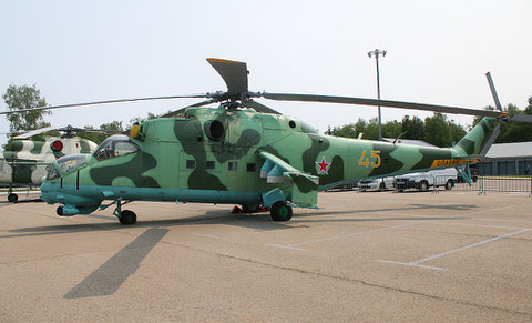 Mi 24D  " 45 "  Russian Air Force -2