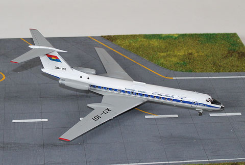 TU 134A-3  " XU-101 "  Kampuchea Airlines   Zvesda  1/144 -1