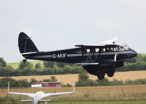 De Havilland DH-89 Dragon Rapide  " G-AKIF " -2