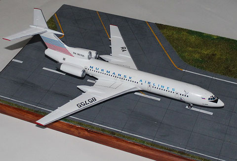 TU 154M " RA-85755 "  Murmansk Airlines -1