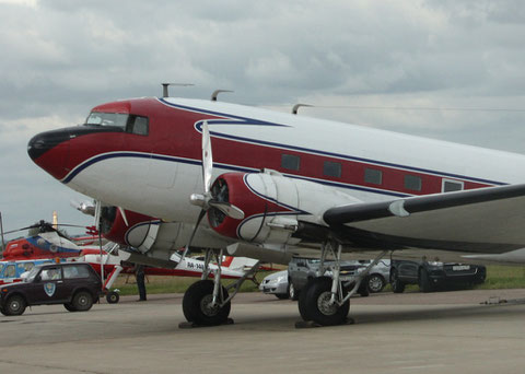 DC 3 " RA-2059G "   Barsov Aviation Museum -1