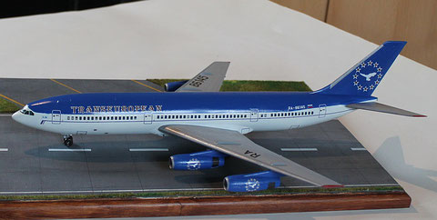 IL 86 Transeuropean Airlines " RA-86145 "  Zvesda 1/144 -4