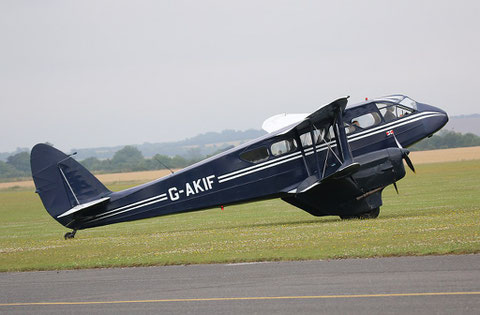 De Havilland DH-89 Dragon Rapide  " G-AKIF " -3