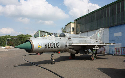 MiG 21PF " 0302 "  Czech Air Force -2