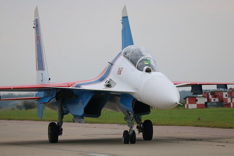 SU 30SM " 31 "  RF-81702 Russian Air Force / Russian Knights -1