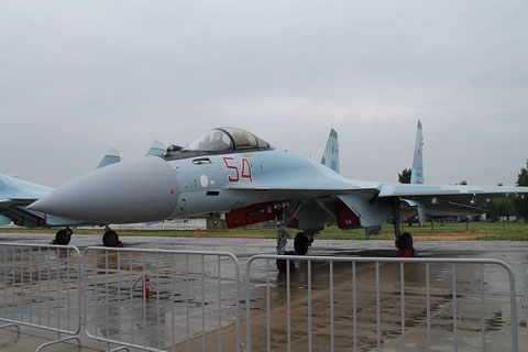 SU 35S " 54 "  RF-81742  Russian Air Force -2