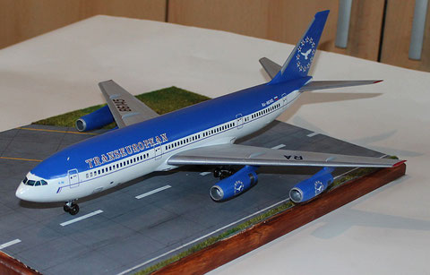 IL 86 Transeuropean Airlines " RA-86145 "  Zvesda 1/144 -1