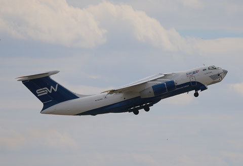 IL 76TD-90SW " 4K-AZ100" Silk Way Airlines -7