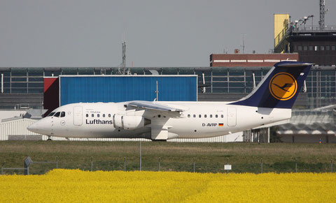 BAe Avro RJ85 " D-AVRP " Lufthansa CityLine -1