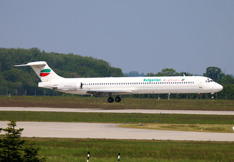 MD 82 " LZ-LDM " Bulgarian Air Charter -1