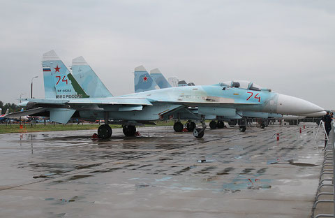 SU 27SM " 74 "  RF-95255  Russian Air Force -1