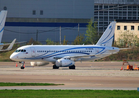 Superjet 100-95LR " RA-89048 " Gazpromavia -1