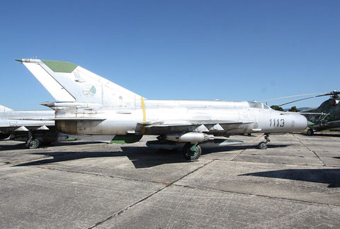 MiG 21MF " 1113 "  Czech Air Force -2