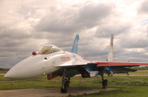 SU 35 ( SU 27M ) " 3 " Russian Air Force -1