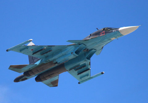 SU 34 " 23 "  Воздушно-космические силы  ( ВКС ) Россия -1