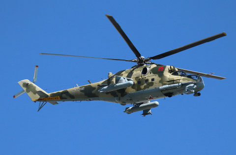 MI 24P " 25 "   RF-92543  Russian Air Force -2