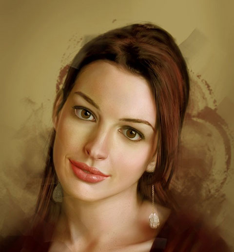 Портрет Anne Hathaway