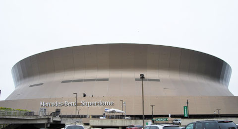 Superdome - Home of the New Orleans Saints photographed by Heidi Mergl Architect