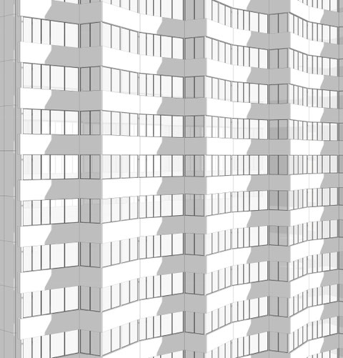 Arlington House Elevation Graphic by Heidi Mergl Architect