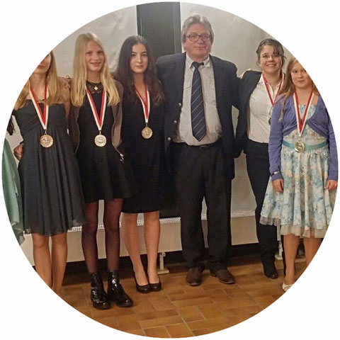 Kreismeistermedaille in Gold Leistungsklasse A