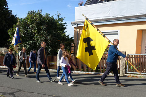 Kirchenzug am Erntedankfest