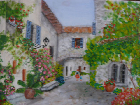 Un coin de village provençal