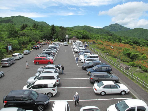 大間々駐車場(展望台から)