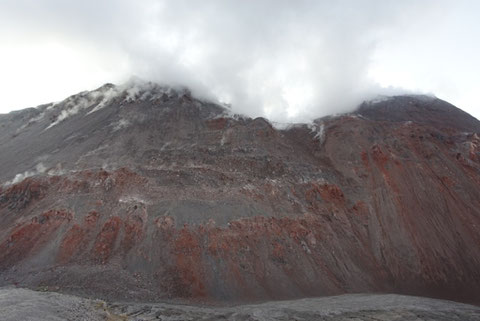 Vue volcan Chaiten