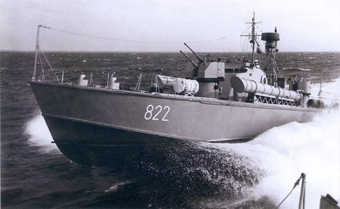 Boot 822 Typ "P 6" - Bild: Archiv Mehl