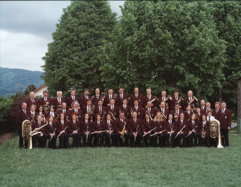 Jahr 2002 - Jubiläumsjahr "100 Jahre Musikverein Wiechs 1902 e.V."