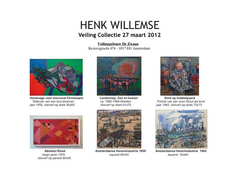 Henk Willemse: Veiling Collectie