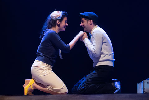 Annie Kim Thériault et Mathieu Richard au TNM © André Chevrier