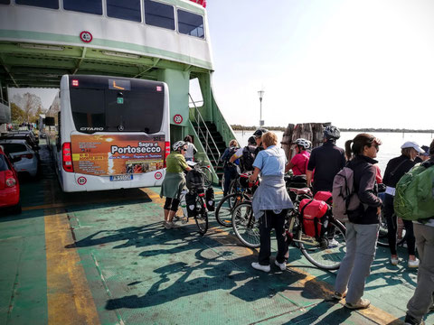 Venedig, Lido, Rad, Punta Sabbioni