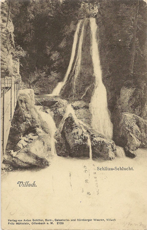 Als Tarvis noch in Kärnten war.....1899