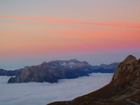 Julische Alpen, Mangart, Klettersteig